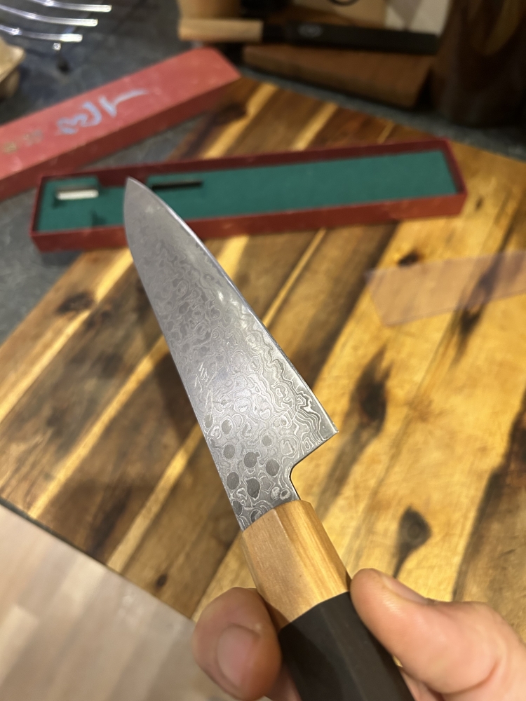 TSUNEHISA AUS10 DAMASCUS GYUTO 180MM