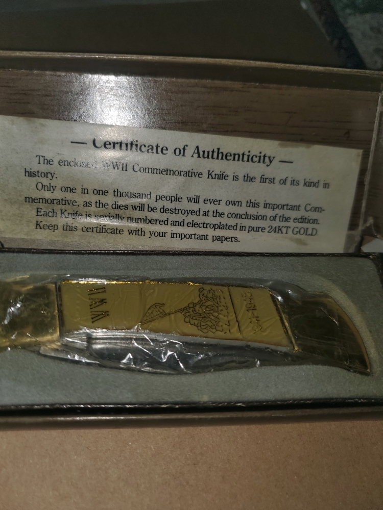 WWII Commemorative knife 