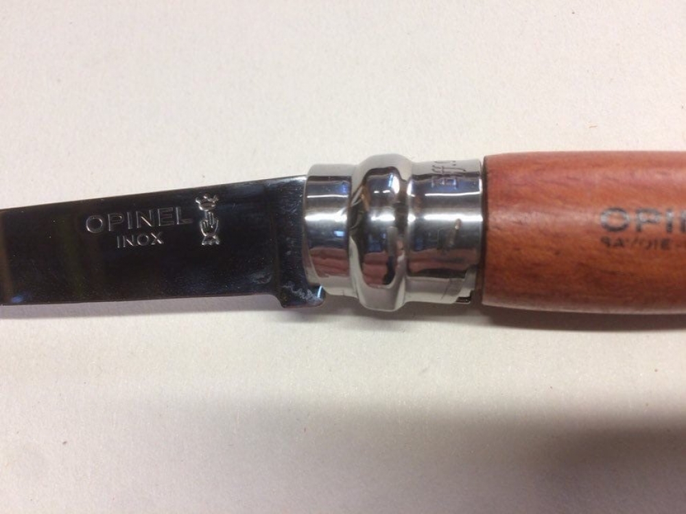 Opinel Slim Knife No. 80SL with Padouk Handle