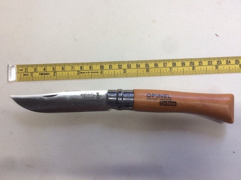 Opinel 10 VRN Locking knife Carbon Steel Blade