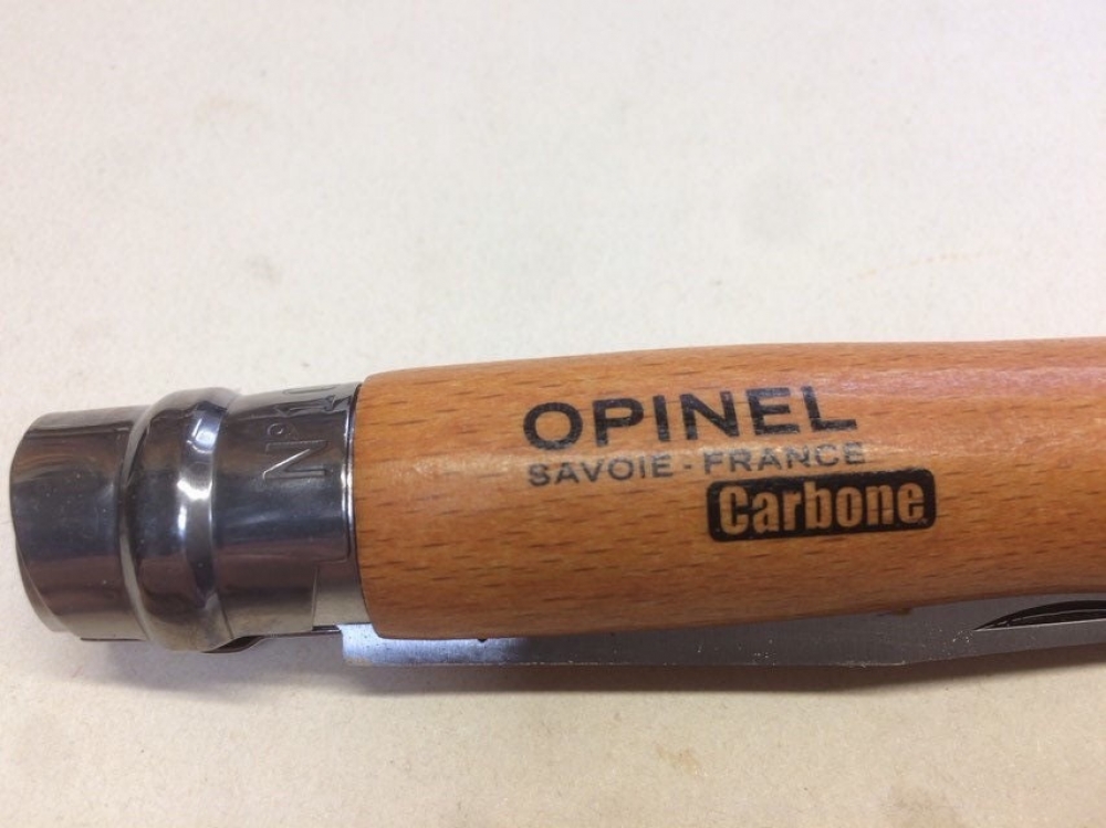 Opinel 10 VRN Locking knife Carbon Steel Blade