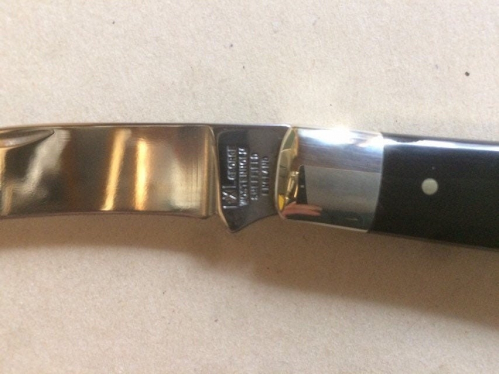 I.XL George Wostenholm Pruning Knife. Buffalo Horn Handle