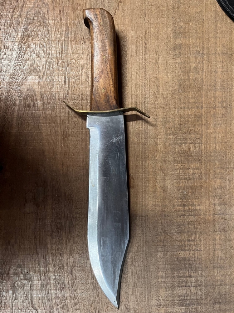 Sheath knife with a 10\" blade Made in Pakistan before 2005