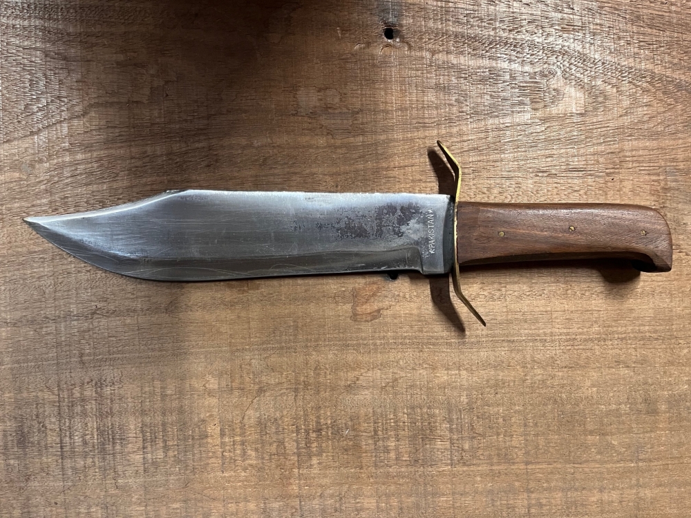 Sheath knife with a 10\" blade Made in Pakistan before 2005