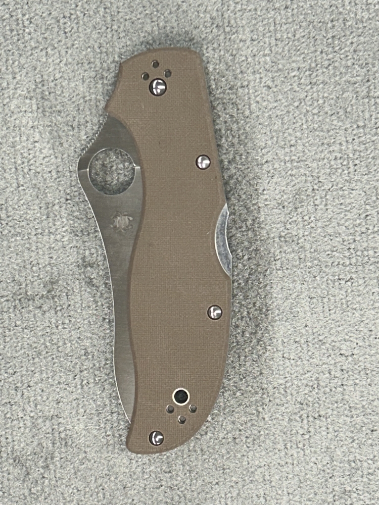 Spiderco Stretch™ 2 G-10 Brown ZDP-189