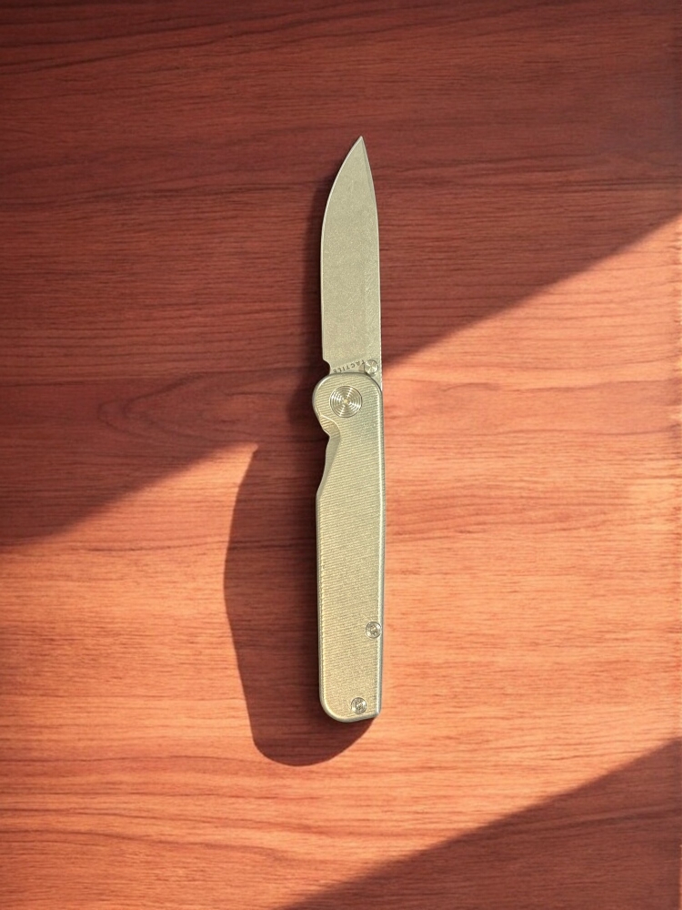 TACTILE KNIFE CO. ROCKWELL (TITANIUM & MAGNACUT - MINT)