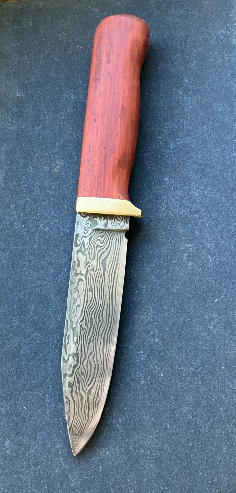 Damascus handmade knife