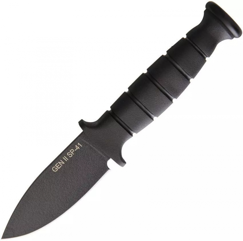 New in Box Ontario Spec Plus Generation ll 5160 Carbon Steel Fixed Blade With Sheath