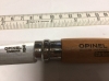 Opinel No.8vrn Carbon Steel Blade with virobloc locking safety ring