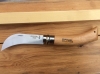 Opinel No.8 Pruning Knife. Savoie France. Ladies Hand size with beechwood Handle