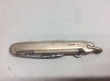 Vintage 9ct gold pocket knife circa 1900. Pencil, blade, button hook, nail file