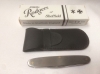 Joseph Rodgers Pocket Knife 2\" stainless blade, 3\" closed length, 27g stainless, 2 blades