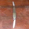 Joseph Rodgers Pocket Knife 2\" stainless blade, 3\" closed length, 27g stainless, 2 blades