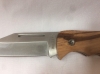 Stainless Slip joint knife with clip point blade 2.5\", 3.5\" closed length, weight 69g