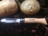 Opinel Stainless Steel Folding Vegitable Peeler. 155mm overall length 9cm. folded