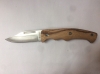 Stainless Slip joint knife with clip point blade 2.5\", 3.5\" closed length, weight 69g