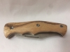 Stainless Slip joint knife with clip point blade 2.5\", 3.5\" closed length, weight 69g