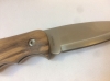 Stainless slip joint knife with drop point blade 2.5\", 3.5\" closed length, weight 72g