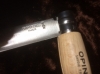 Opinel 7VRI Penknife With a Stainless Steel Blade Beech Handle Locking knife.