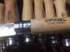 Opinel 6VRI Boxed Set of 12 Locking Knives with  beech wood handle Stainless Steel