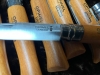 Opinel No.8vrn Box of 12 Carbon Steel Blade with virobloc locking safety ring