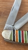 Case Pattern 3039 Sowbelly Whittler Glitter stripe VERY RARE 1-214 ever Made!