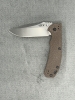 Zero Tolerance Hinderer 0561 Knife Dark Earth G10 (3.75\" Stonewash) ZT