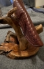 Handcarved Deer Antler Custom Knife 