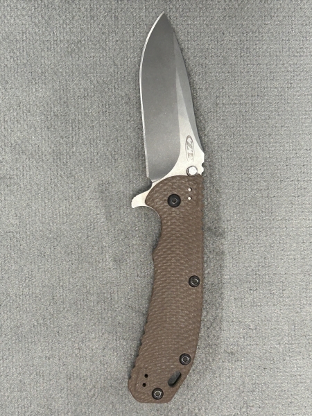 Zero Tolerance Hinderer 0561 Knife Dark Earth G10 (3.75