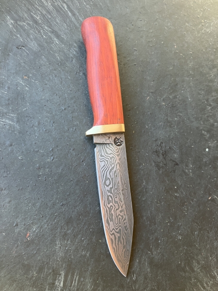 Damascus handmade knife