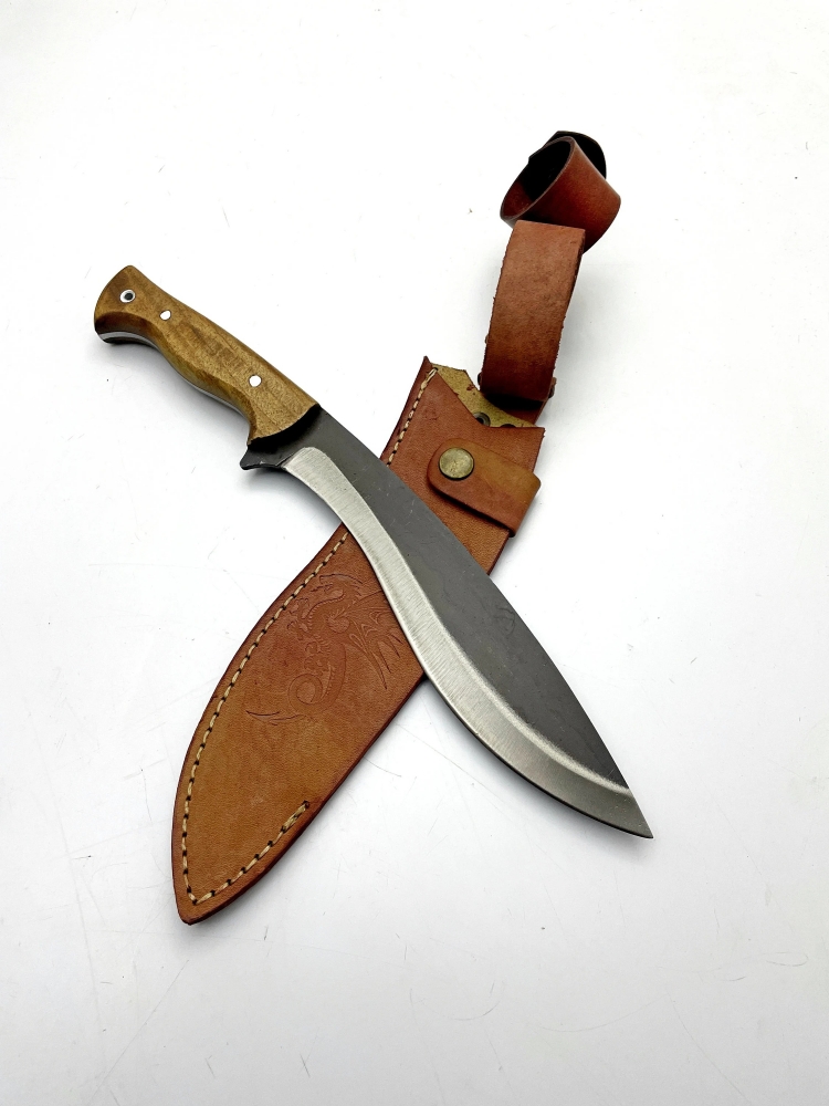 Handgemachtes Full Tang Kukri Messer Nepal Messer Gurkha Khukuri Messer Jagd Geschenke für Männer Geburtstagsgeschenke für ihn Jeden Tag tragen Messer Überleben