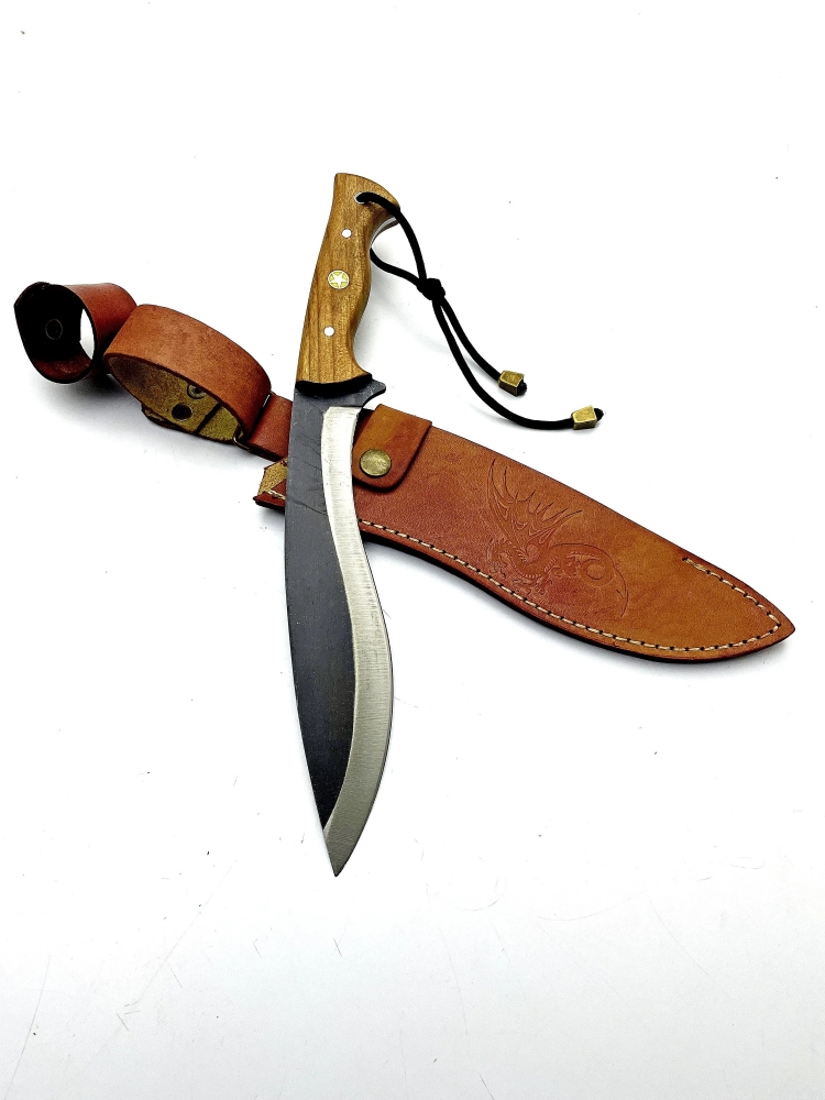 Handgemachtes Full Tang Kukri Messer Nepal Messer Gurkha Khukuri Messer Jagd Geschenke für Männer Geburtstagsgeschenke für ihn Jeden Tag tragen Messer Überleben