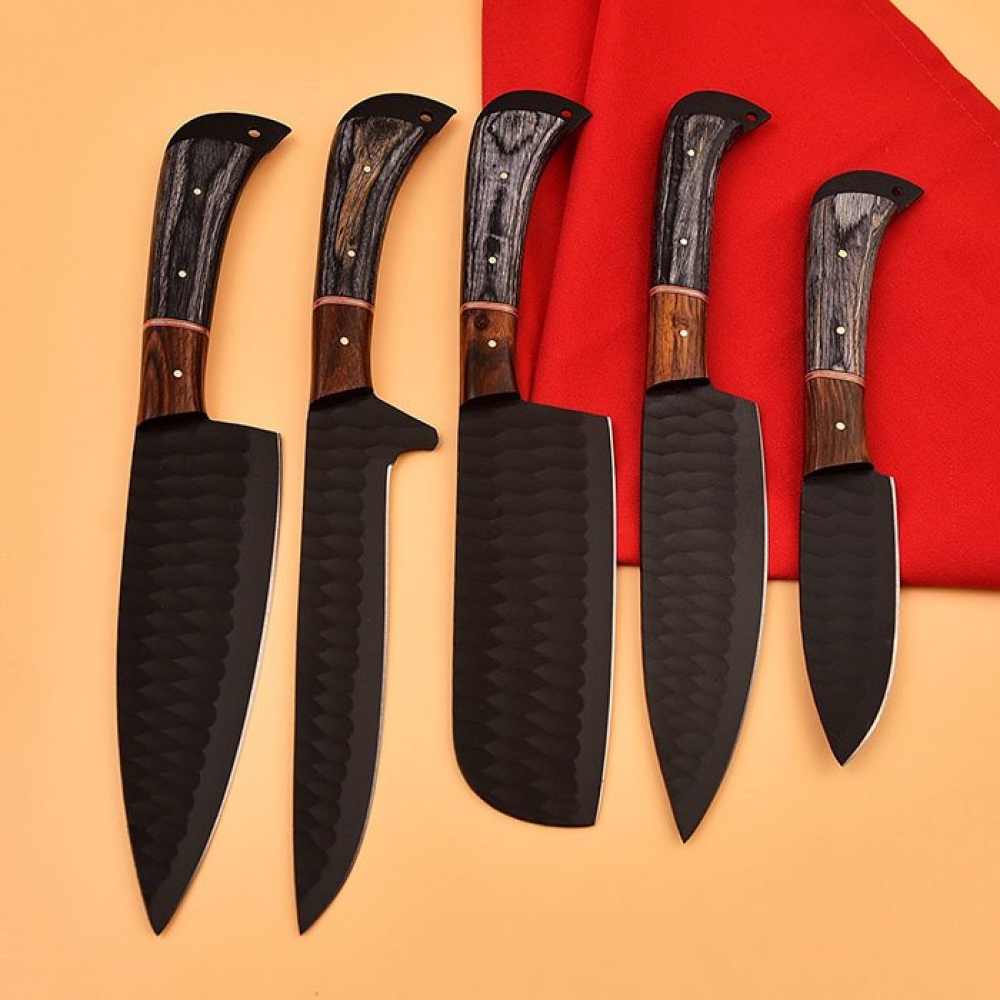 Chef Knives with Powder-Coated Finish  