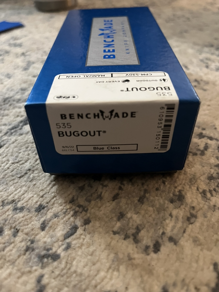 Benchmade Bugout 535