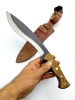 Handgemachtes Full Tang Kukri Messer Nepal Messer Gurkha Khukuri Messer Jagd Geschenke für Männer Geburtstagsgeschenke für ihn Jeden Tag tragen Messer Überleben