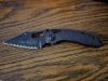 Microtech Auto Stitch Serrated M390 All Black