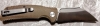 Dirk Pinkerton B'yond EDC Garra Talon VG-10 Plain Edge Folding Knife Micarta Handles