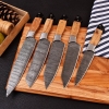 Handmade Damascus Chef Knives Set (5pieces)