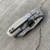 Kingdom Armory Bench Series Rogue Framelock - Mid-Tech - Beskar Dammy - The All Grey Mando #8