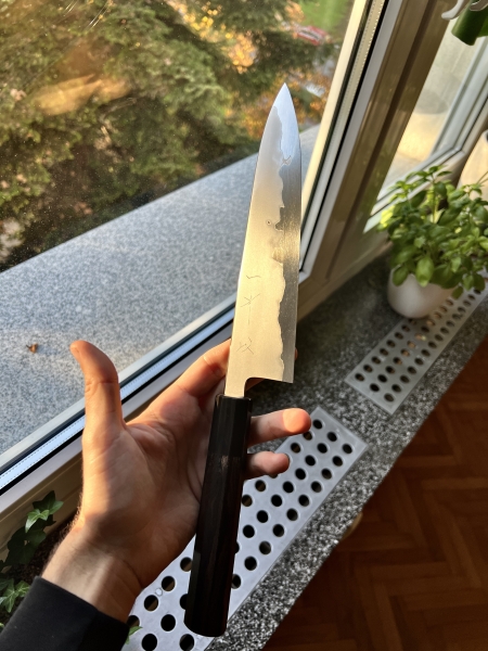 Tanaka x Izo Blue 1 210 Gyuto