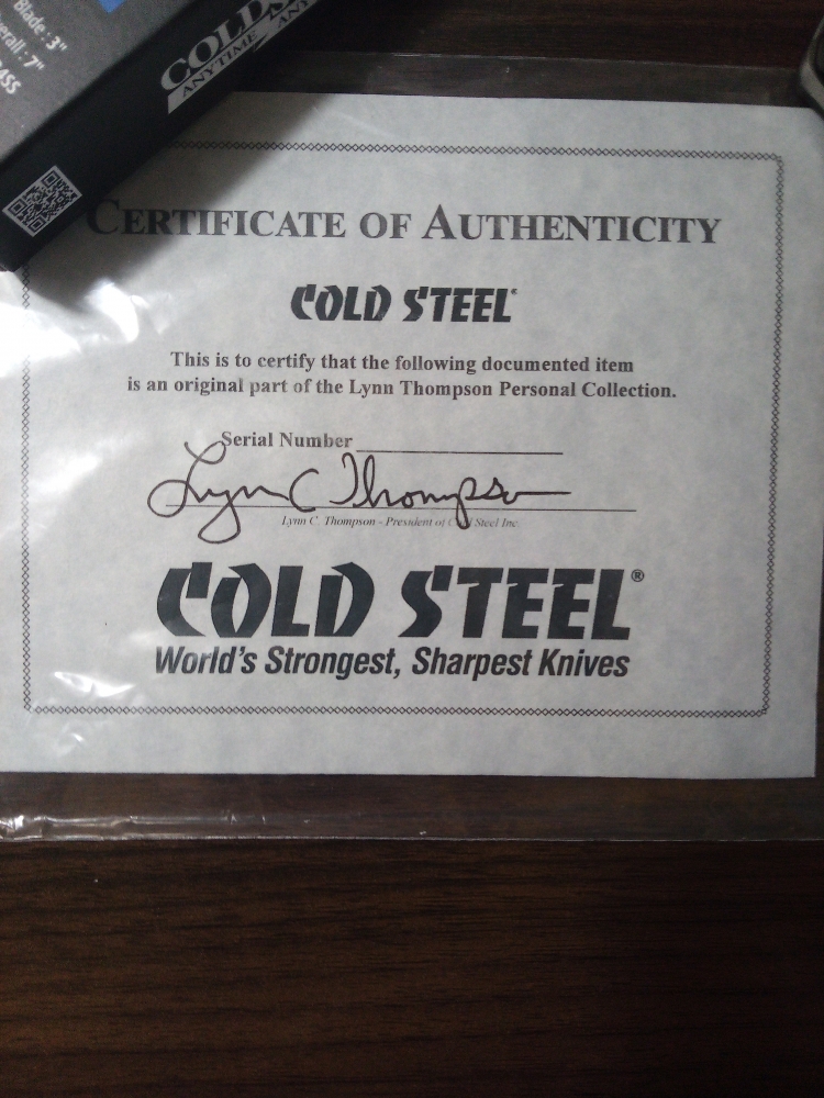 Cold Steel 1911 Linerlock