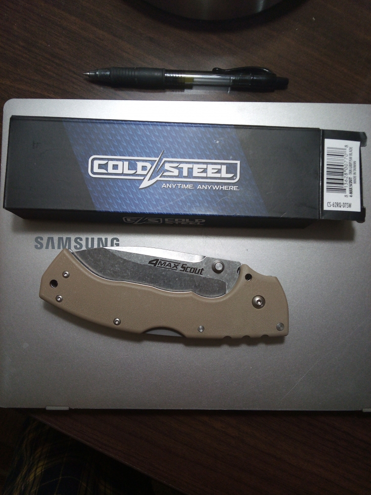 Cold Steel 4-Max Scout Dessert Tan 
