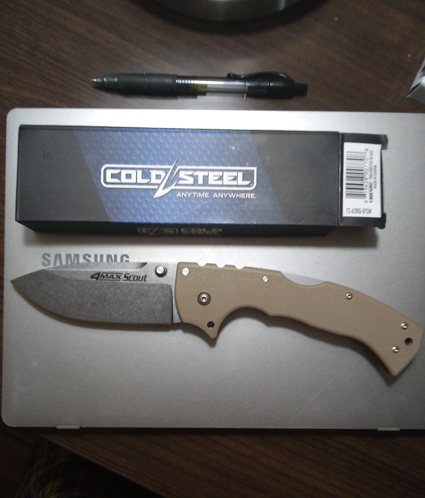 Cold Steel 4-Max Scout Dessert Tan 