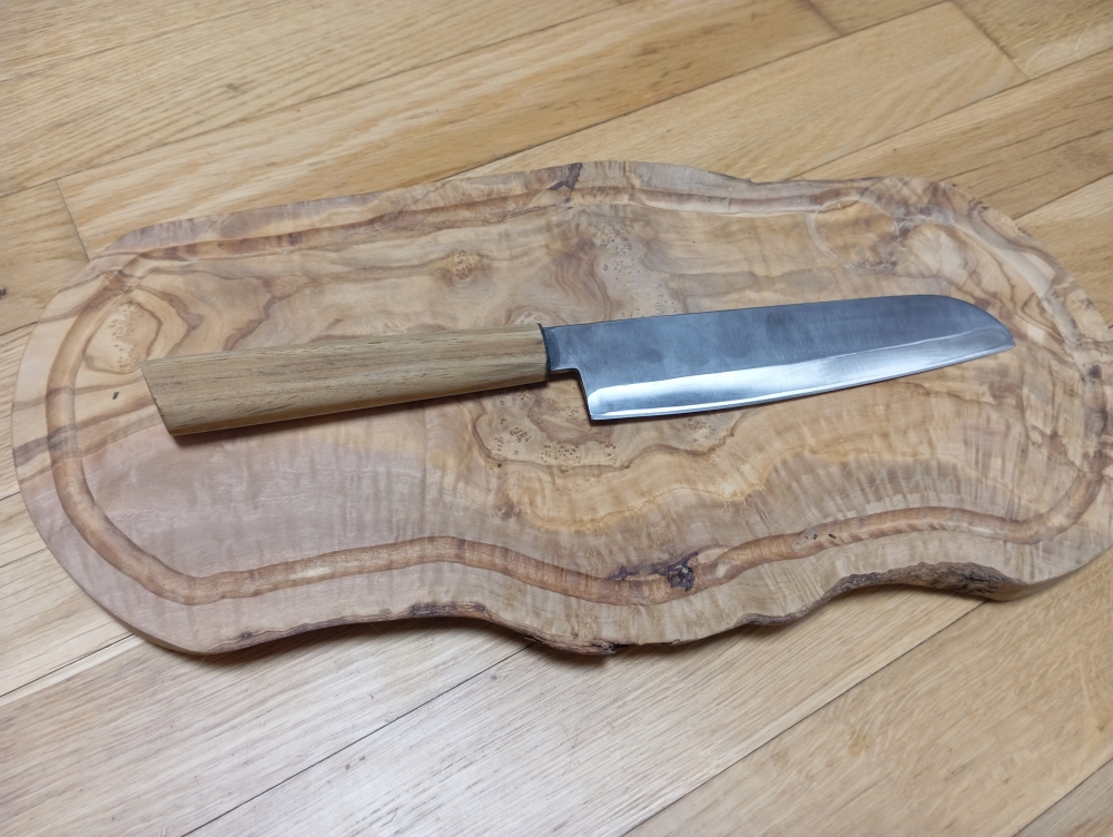 Hand forged santoku
