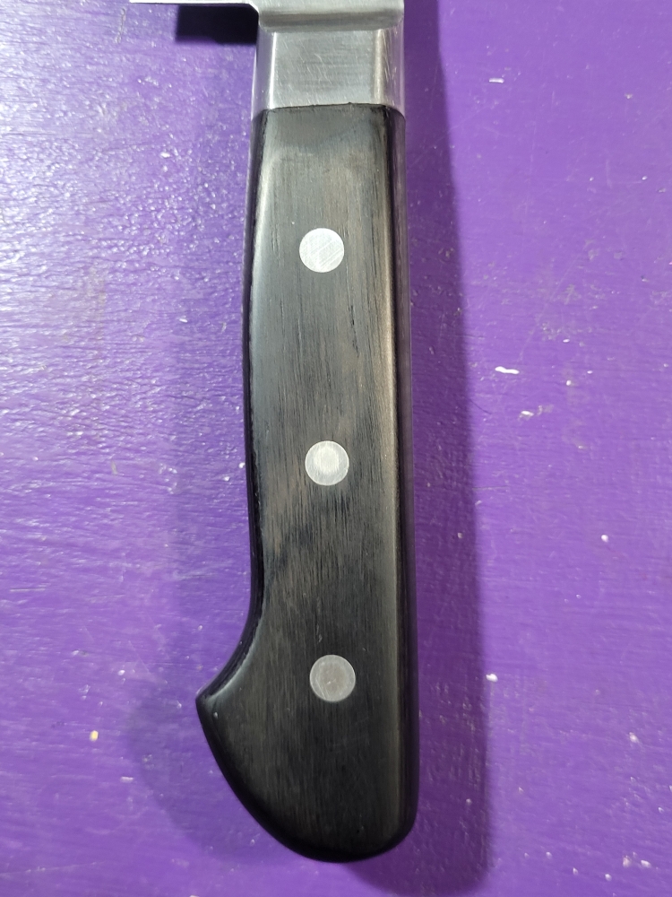 Japanese knife Kanda 129095 Molybdenum Steel, Black Plywood, Sukihiki, 270mm