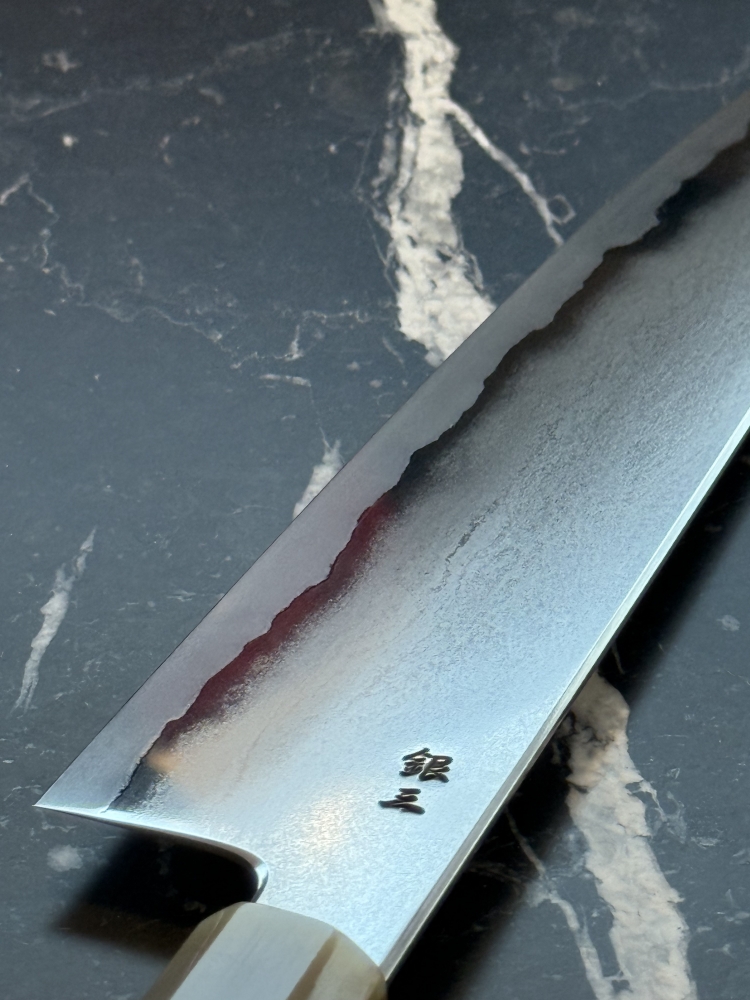 Tetsujin Gyuto 240 Metal Flow Ginsan (brand new)