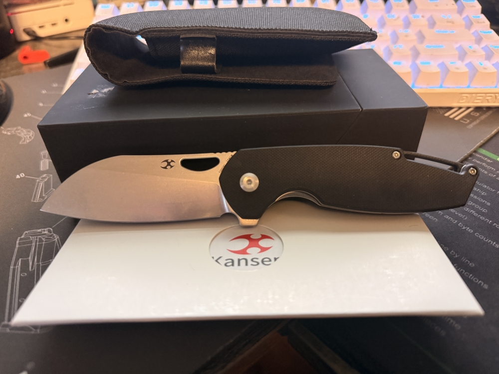 Kansept Model 6 - 3.1 inch Stonedwashed 154CM G10