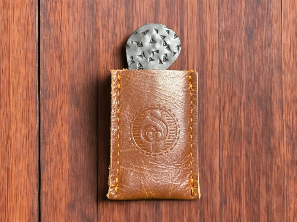 Southern Trapper's Handmade Custom Mini Pocket Razor (With Genuine Leather Sheath)