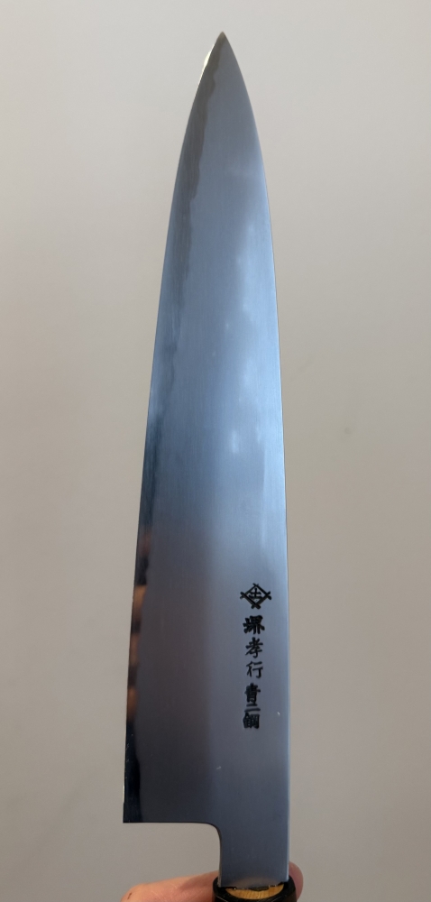 Sakai Takayuki Itsuo Doi Blue Steel #2 240mm Gyuto