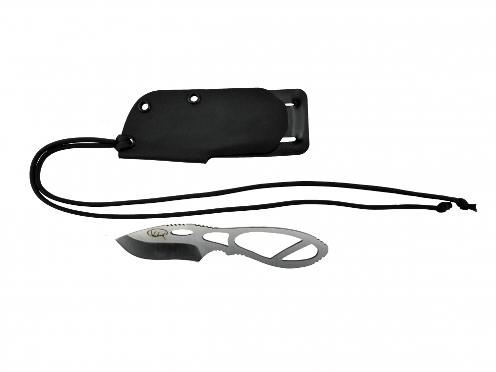 BRAND NEW J&V Adventure Knives Arcaza Skinner Satin Finish with Black Kydex Sheath